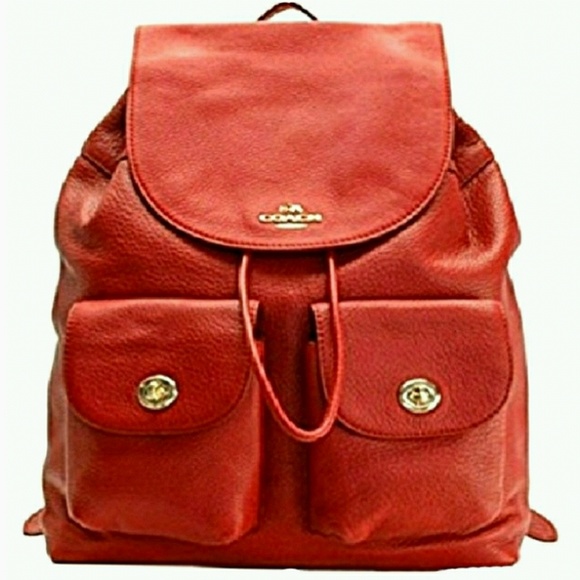 Coach Handbags - 🍒 Coach "Billie" Backpack (F37410)